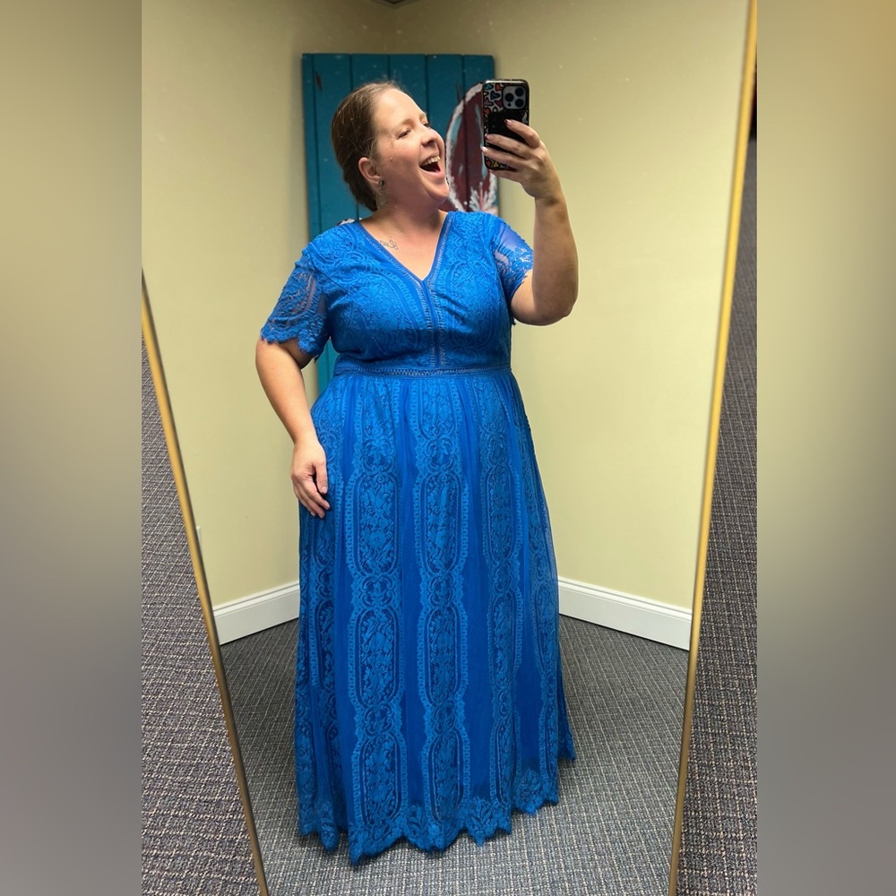 Pretty Blue Lace!